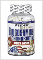 Комплекс Weider Glucosamine + Chondroitin plus MSM